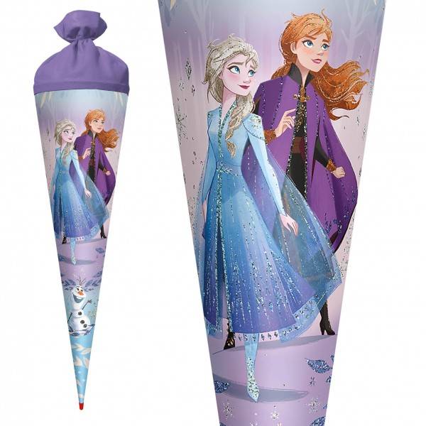 Roth Ideen Schultüte groß 70 cm Disney Frozen mit Glitzer Kostenloser Versand