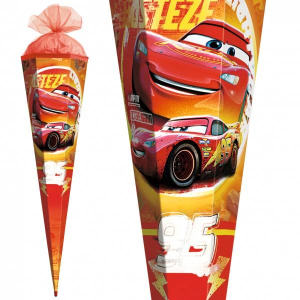 Roth Ideen Schultüte groß 85 cm Disney Cars mit Folieneffekt Weihnachtsangebot
