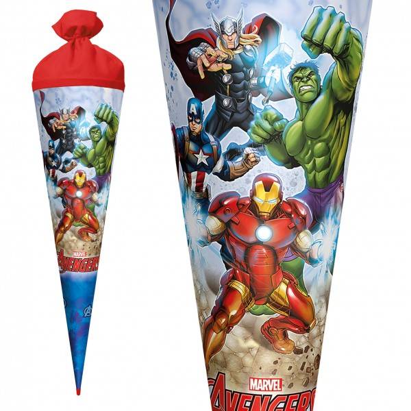 Roth Ideen Schultüte groß 70 cm Marvel Avengers Top Angebot