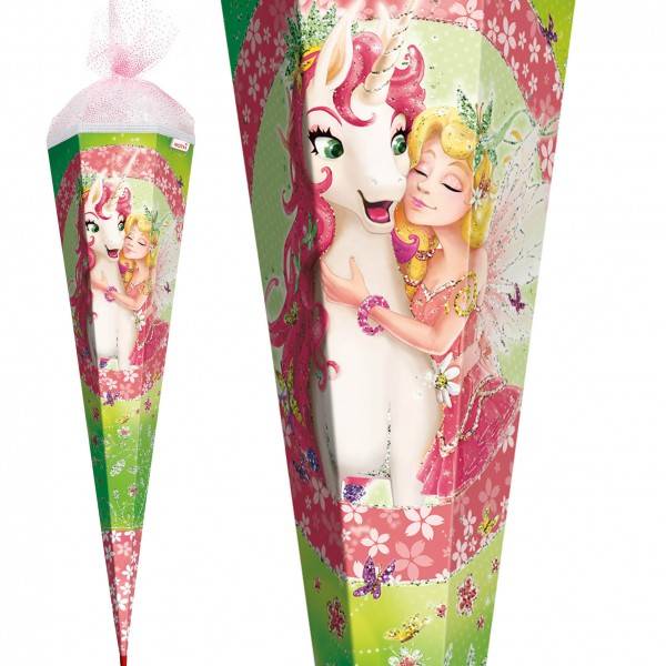 Roth Ideen Schultüte groß 85 cm Einhornglück mit Glitzereffekt Tägliche Deals