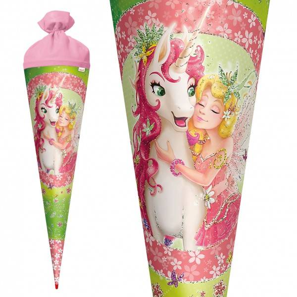 Roth Ideen Schultüte groß 70 cm Einhornglück mit Glitzer Sonderangebote