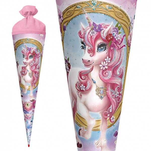 Roth Ideen Schultüte groß 70 cm Einhorn Beauty mit Glitzer Bis zu 60% Rabatt