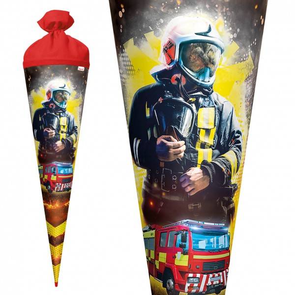 Roth Ideen Schultüte groß 70 cm Feuerwehrmann Outlet