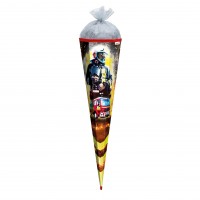 Roth Ideen Geschenk Schultüte klein 50 cm Feuerwehrmann eckig Auslauf