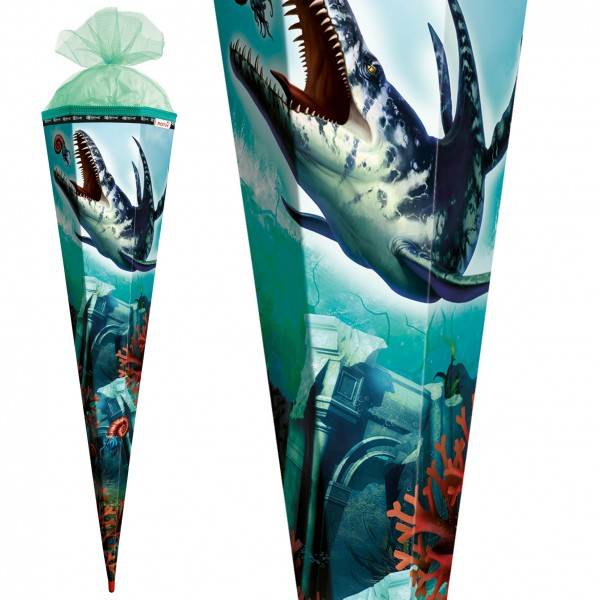 Roth Ideen Schultüte groß 85 cm Dino Mosasaurus Kostenloser Versand