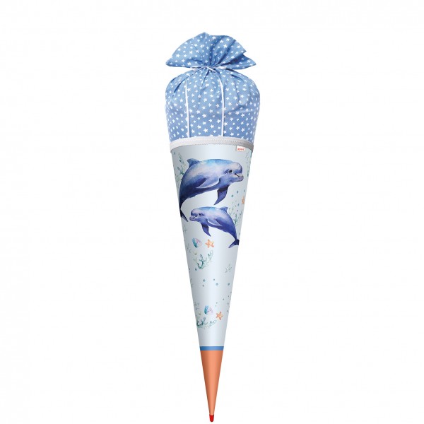 Roth Ideen Schultüte groß 70 cm, Lieblingsstück Delfin Duo