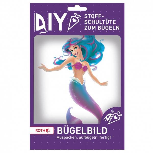 Roth Ideen Bügelbild gestickt Meerjungfrau Black Friday