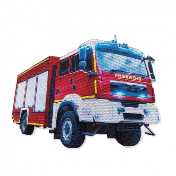 Roth Ideen Bügelbild gestickt Feuerwehr