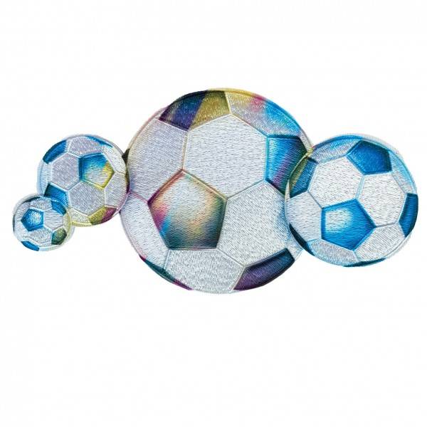 Roth Ideen Bügelbild gestickt Fußball
