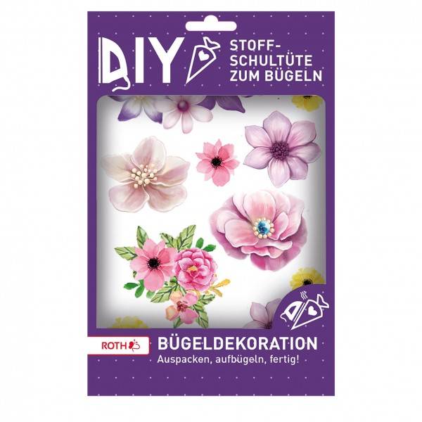 Roth Ideen Bügeldekoration gedruckt Blütenzauber Top Angebot