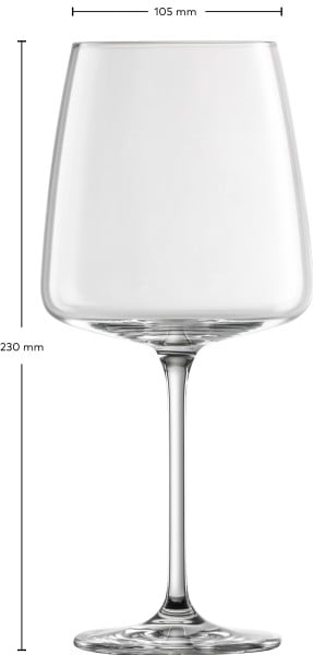 Schott Zwiesel Weinglas samtig & üppig Vivid Senses Auslauf