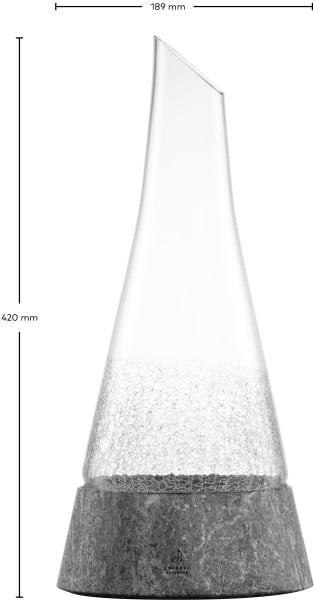 Schott Zwiesel Dekanter Symbiosis mit Steinsockel Cyber Monday