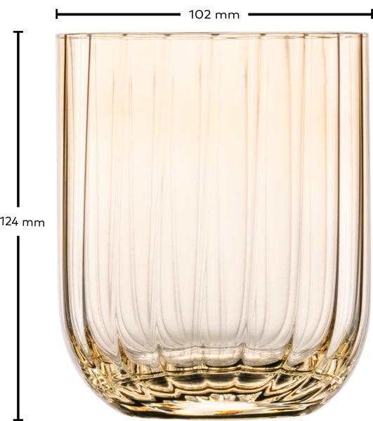Schott Zwiesel Vase taupe Dialogue Fabrikladen