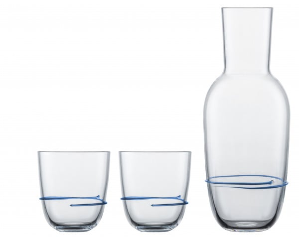Schott Zwiesel Aura Set Blau Heißer Verkauf