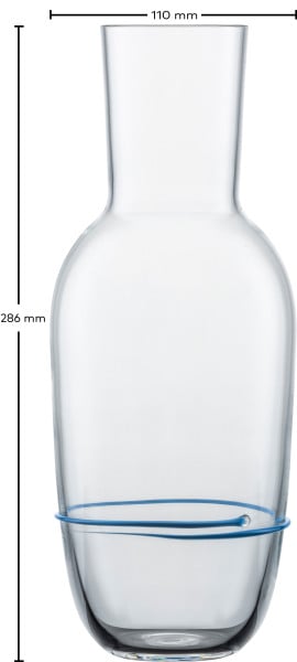 Schott Zwiesel Karaffe blau Aura Top Angebot