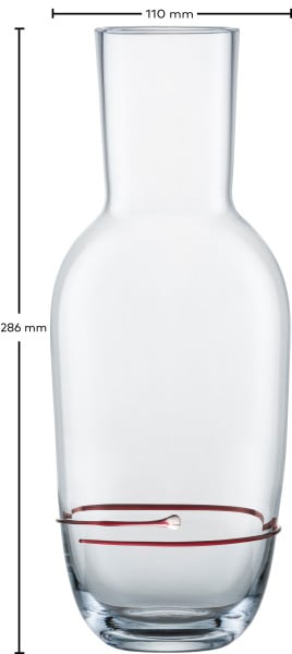 Schott Zwiesel Karaffe rot Aura Neueste Mode
