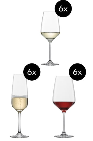 Schott Zwiesel 18-tlg- Gläserset Tulip