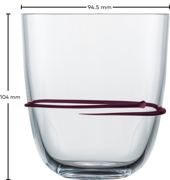 Schott Zwiesel Becher aubergine Aura Top Angebot