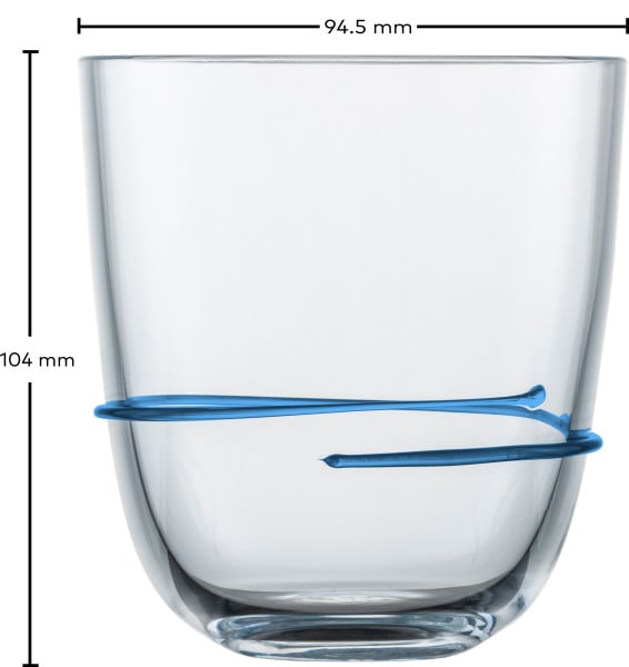 Schott Zwiesel Becher blau Aura Zeitlich begrenztes Angebot