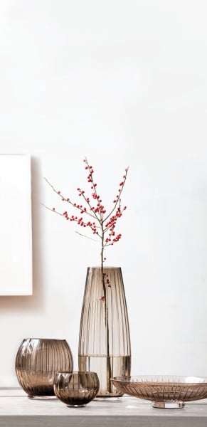 Schott Zwiesel Windlicht smoky brown Signum Riesige Ersparnisse