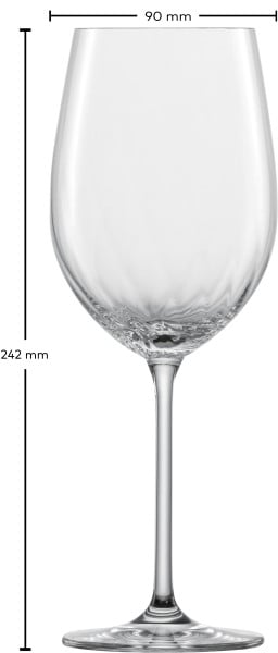 Schott Zwiesel Bordeaux Rotweinglas Prizma Großer Ausverkauf