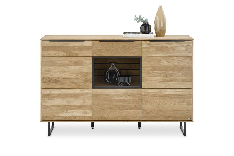 set one by Musterring Sideboard Jackson Massivholz natur | Flash Sale