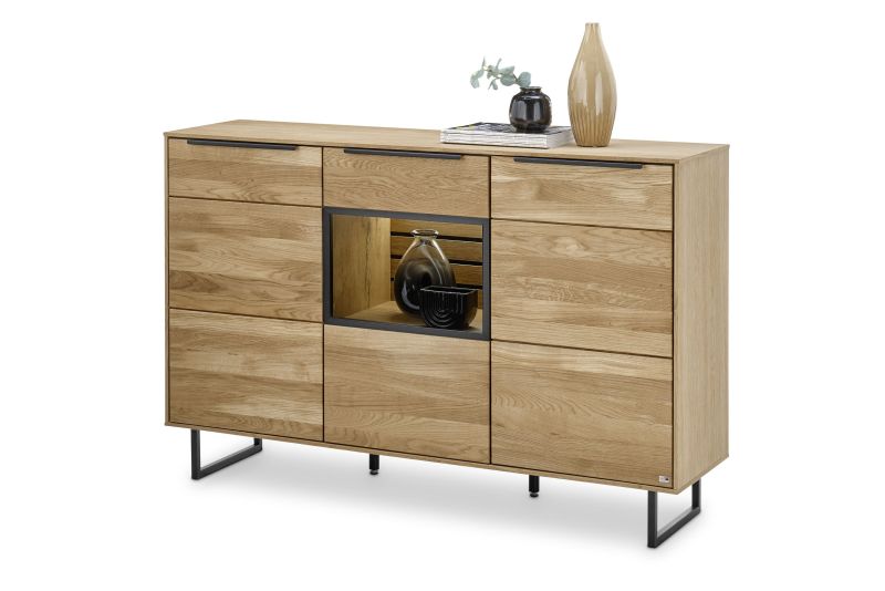 set one by Musterring Sideboard Jackson Massivholz natur | Flash Sale