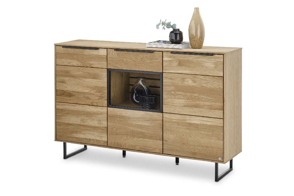 set one by Musterring Sideboard Jackson Massivholz natur | Flash Sale