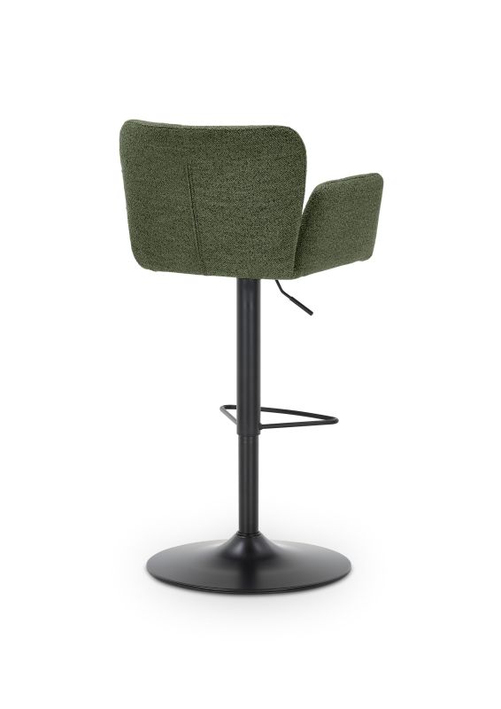 set one by Musterring Barhocker Salinas Stoff grün | Online Outlet