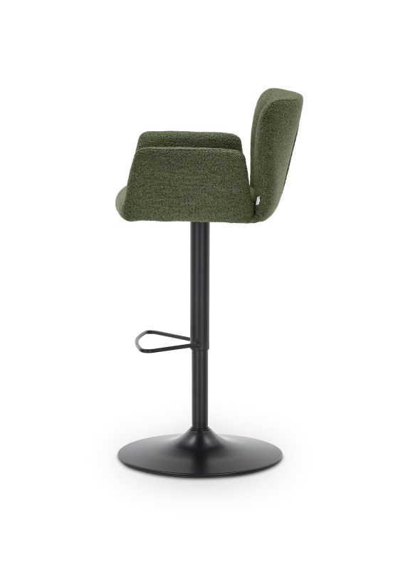 set one by Musterring Barhocker Salinas Stoff grün | Online Outlet