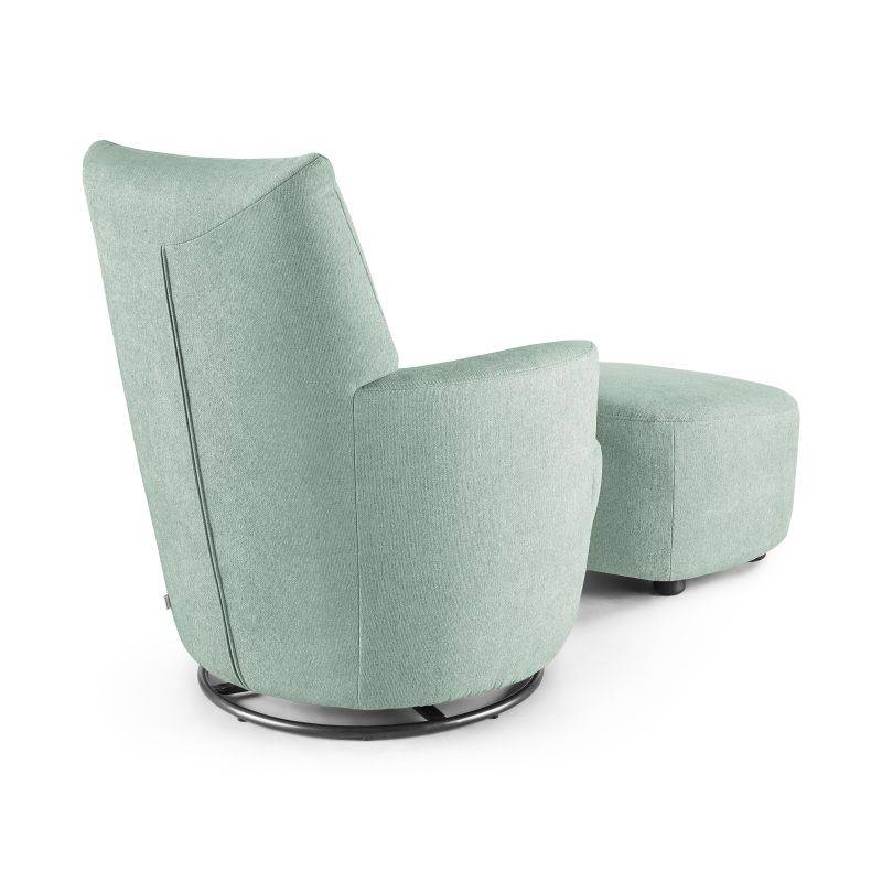 set one by Musterring Sessel mit Hocker SO 1450 +Hocker Sitzkomfort Kaltschaum RG 35 (Standard),DPR 606 grün | Meist gekauft