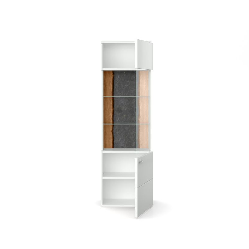 set one by Musterring Korpuselement tacoma Einzeltypen Korpus, Wandborde, TV-Bänke, Esstische und Couchtische: Weiß Arctic, F weiß | Jubiläumsangebot