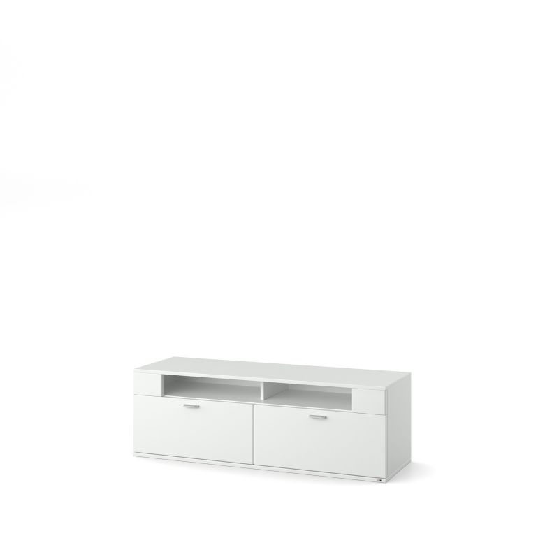 set one by Musterring Lowboard tacoma Einzeltypen Korpus, Wandborde, TV-Bänke, Esstische und Couchtische: Weiß Arctic, F weiß | Online Outlet