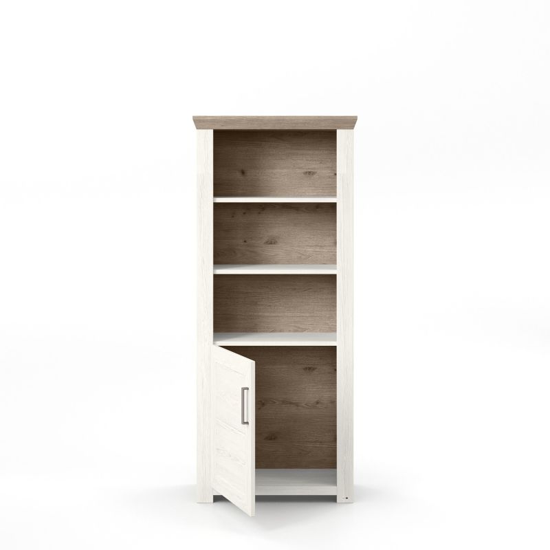 set one by Musterring Vitrine york - Wohnen Einzeltypen Pino-Aurelio-Nachbildung / Eiche-Nelson-Nachbildung braun | Fabrikpreis