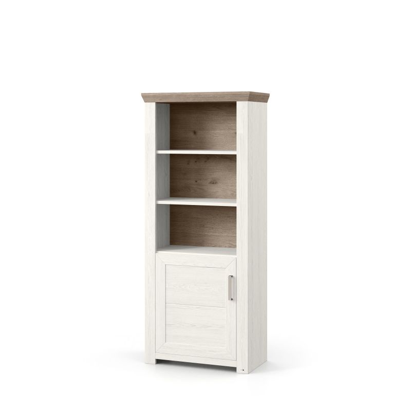 set one by Musterring Vitrine york - Wohnen Einzeltypen Pino-Aurelio-Nachbildung / Eiche-Nelson-Nachbildung braun | Fabrikpreis