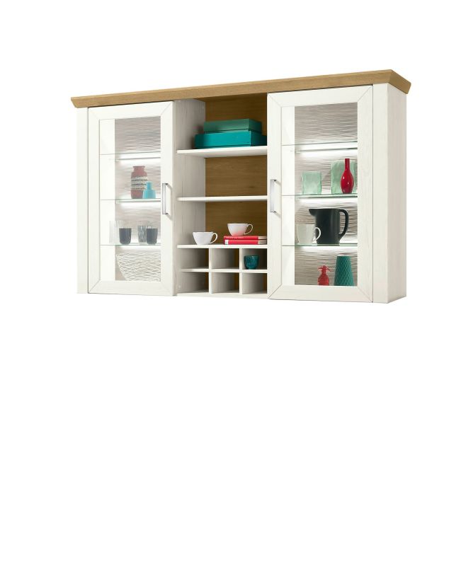set one by Musterring Hängeschrank york - Wohnen Einzeltypen Pino-Aurelio-Nachbildung / Artisan-Eiche-Nachbildung weiß | Neueste Mode