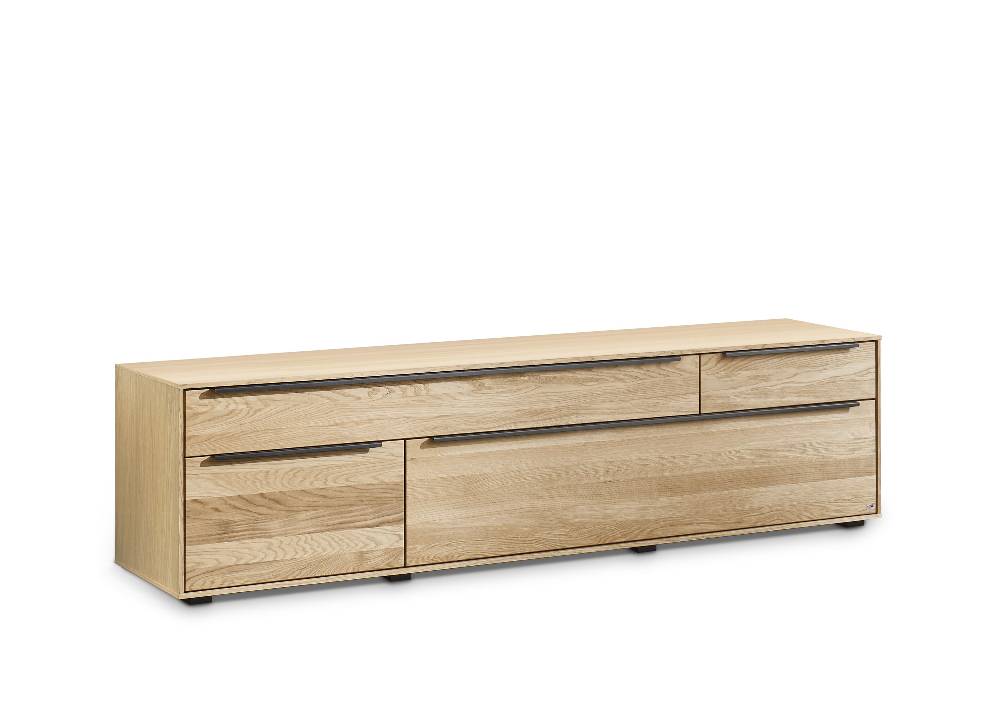 set one by Musterring Lowboard Jackson Massivholz natur | Saisonale Angebote