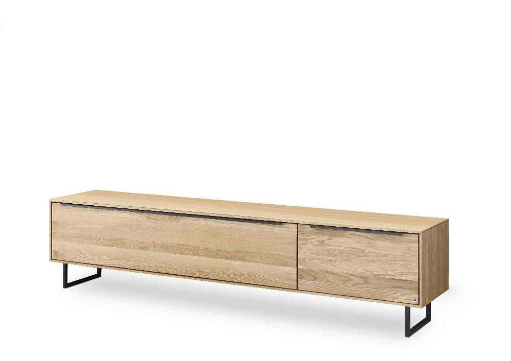 set one by Musterring Lowboard Jackson Massivholz natur | Riesige Ersparnisse