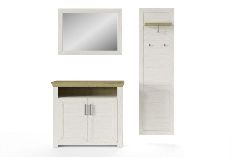 set one by Musterring Garderoben-Set york - Dielen Vorschläge Pino-Aurelio-Nachbildung / Artisan-Eiche-Nachbildung natur | Fabrik Onlineshop