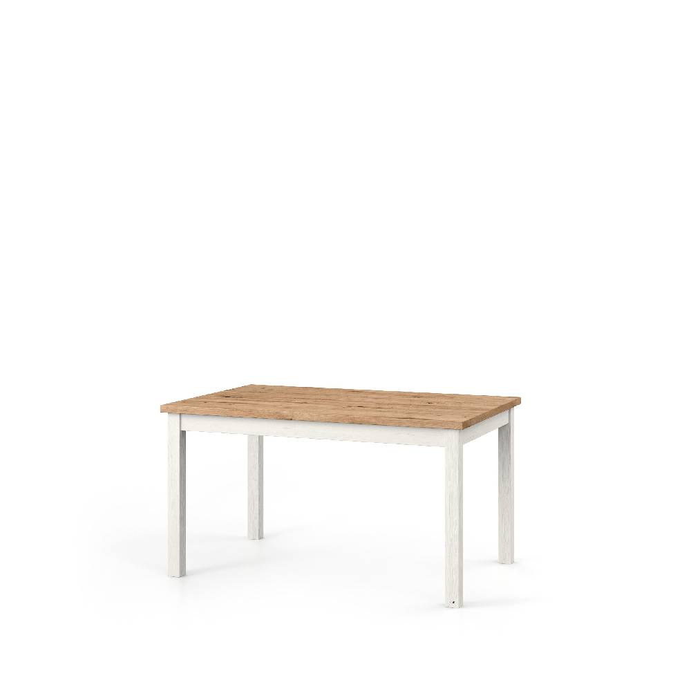 set one by Musterring Esstisch york - Wohnen Einzeltypen Pino-Aurelio-Nachbildung / Artisan-Eiche-Nachbildung weiß | Black Friday