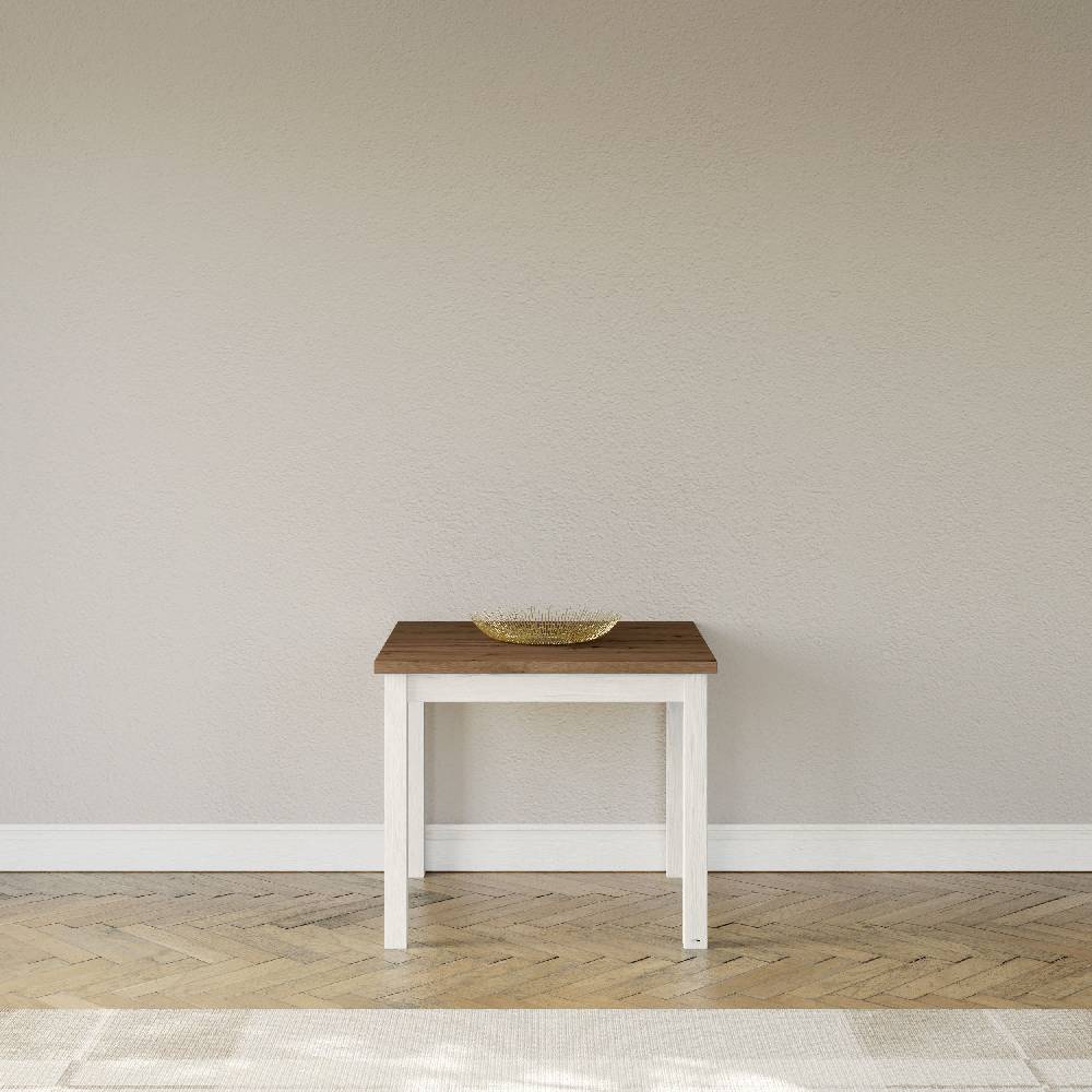 set one by Musterring Esstisch york - Wohnen Einzeltypen Pino-Aurelio-Nachbildung / Artisan-Eiche-Nachbildung weiß | Weihnachtsangebot