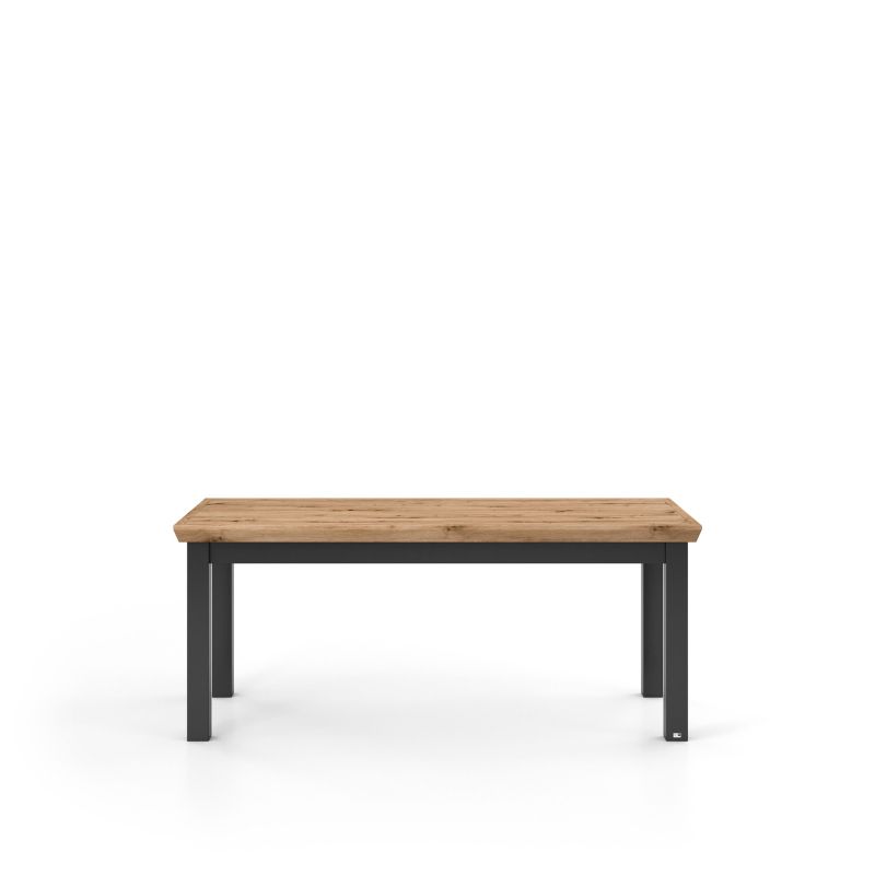 set one by Musterring Schreibtisch york - Wohnen Einzeltypen Graphite / Artisan-Eiche-Nachbildung schwarz | Jubiläumsangebot