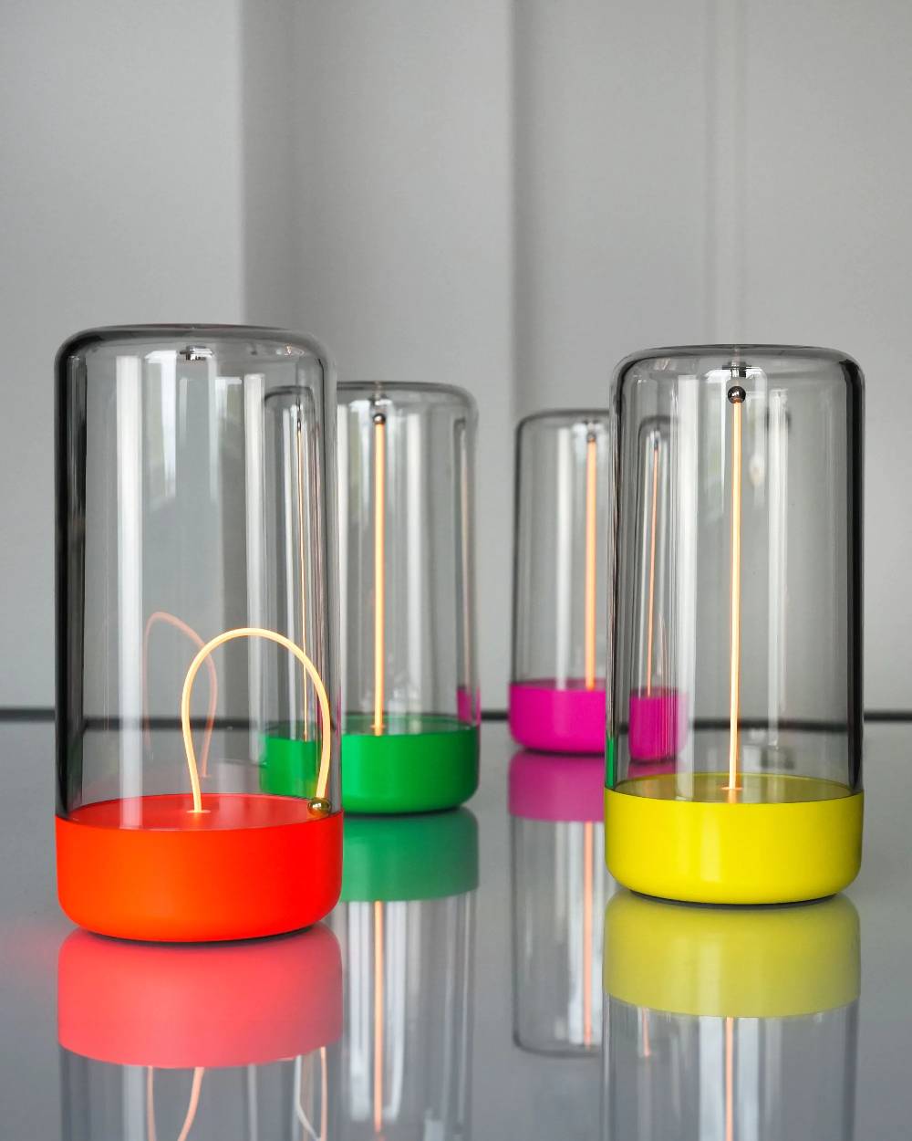 Sompex PULSE - Neon grün, Akku-Tischleuchte Tiefpreis
