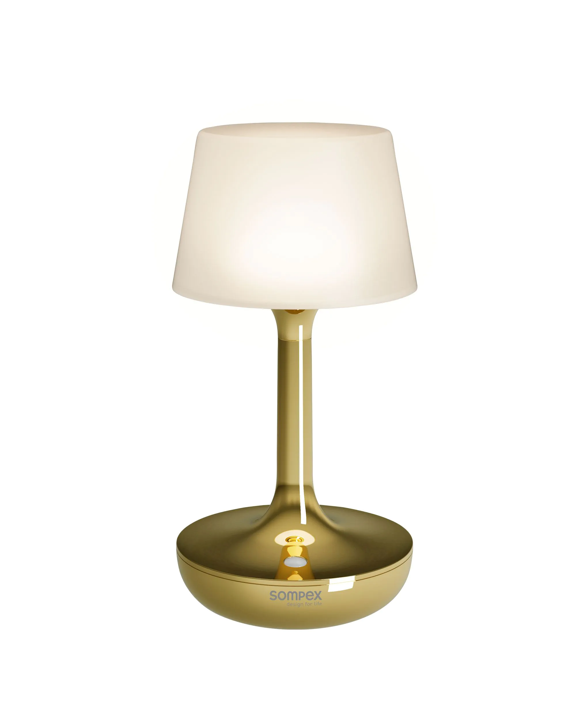 Sompex GINN - gold, RGBW-Akku-Tischleuchte Cyber Monday
