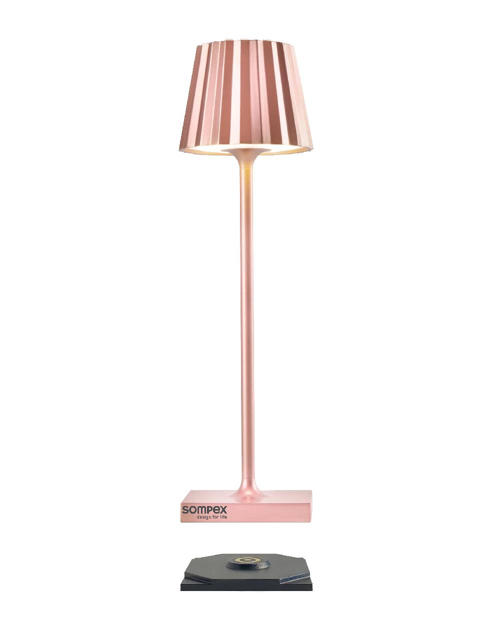 Sompex TROLL NANO - Rosegold, Akku-Tischleuchte Große Rabatte