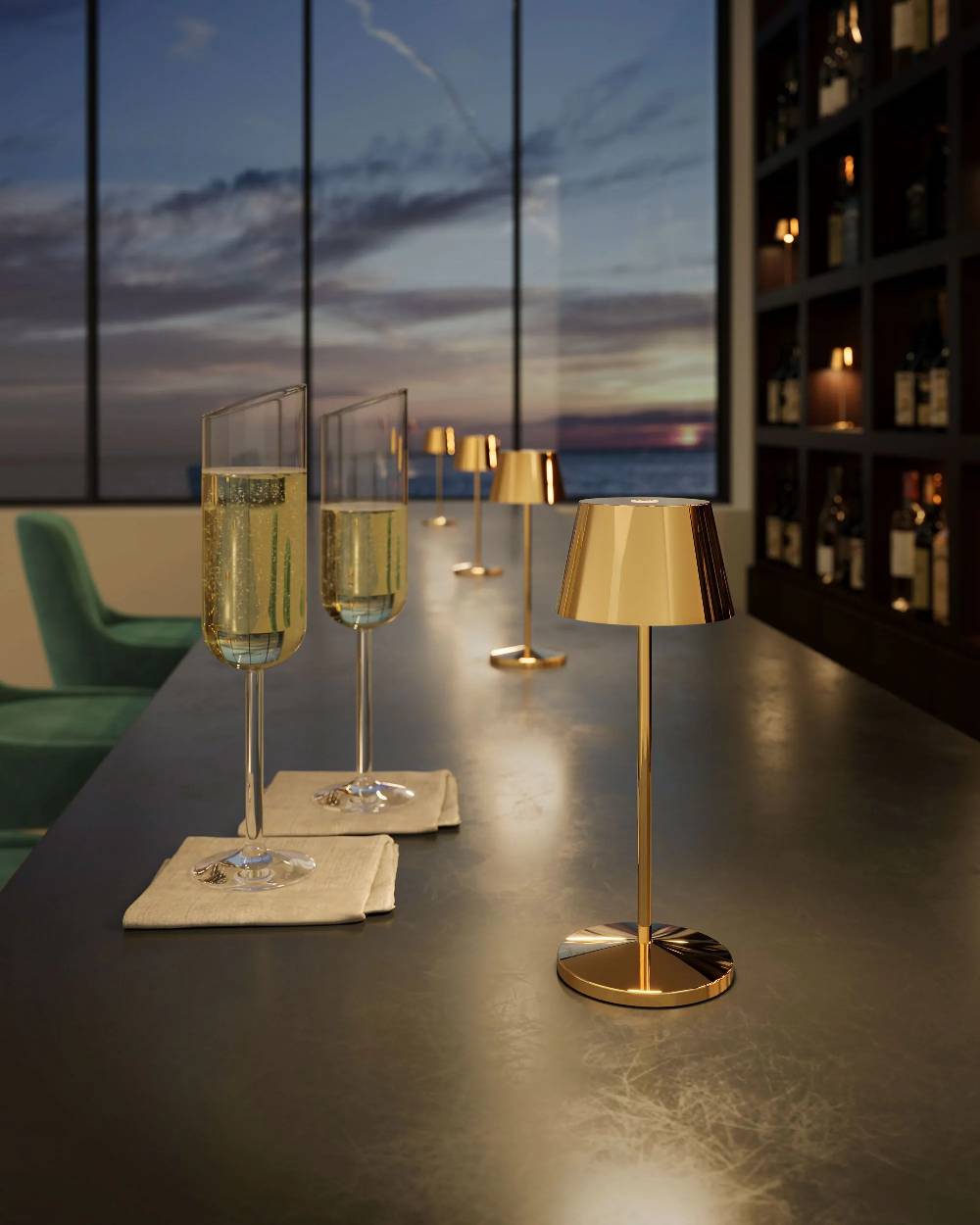 Sompex SEOUL MICRO - Gold, Outdoorleuchte Tägliche Deals