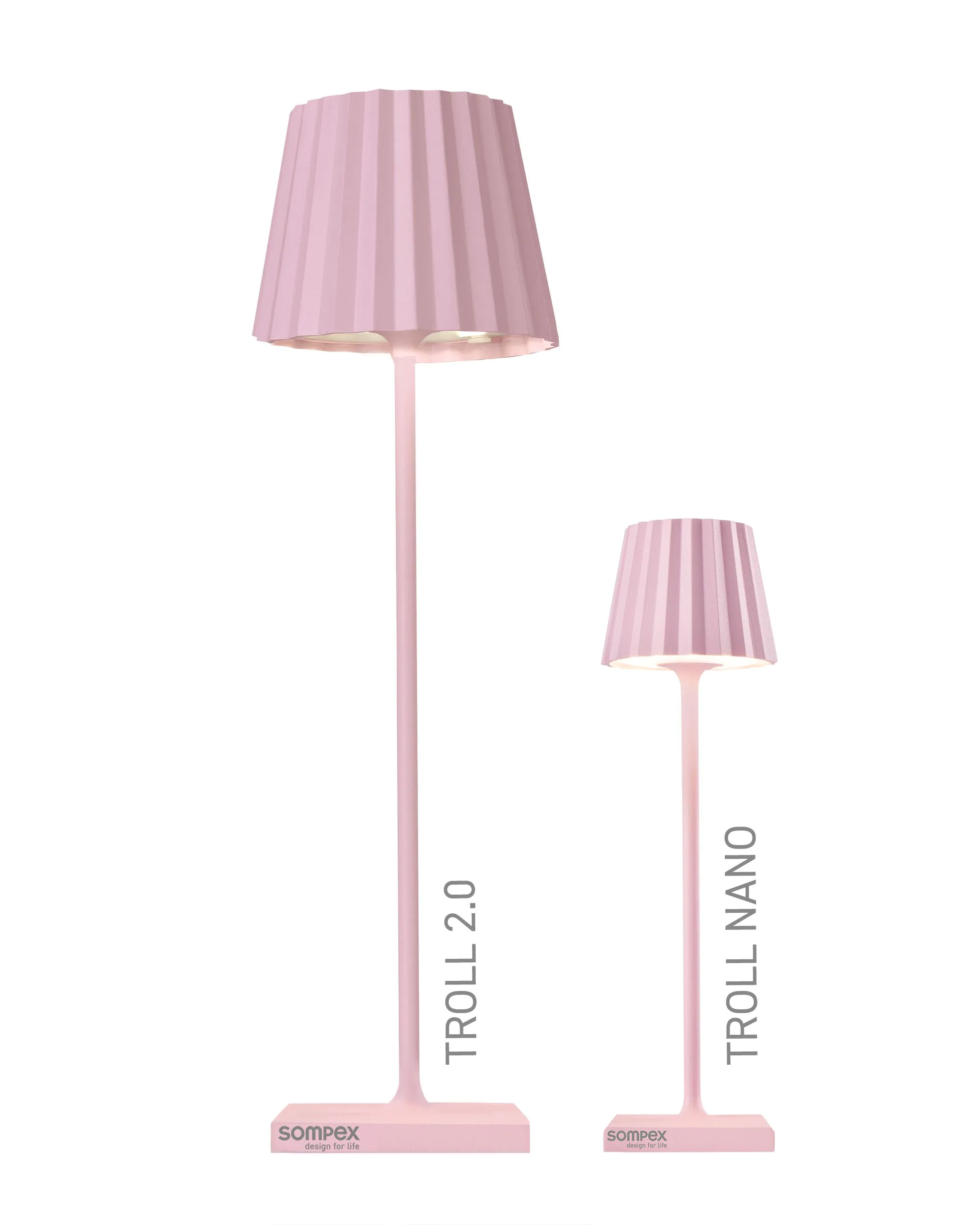 Sompex TROLL NANO - Pink, Akku-Tischleuchte Tiefpreis