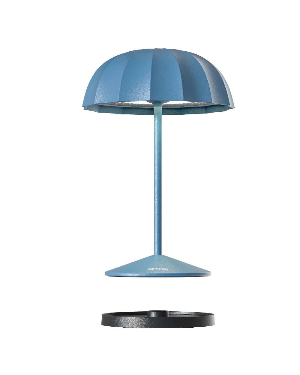 Sompex OMBRELLINO - Blau, Akku-Tischleuchte im Angebot