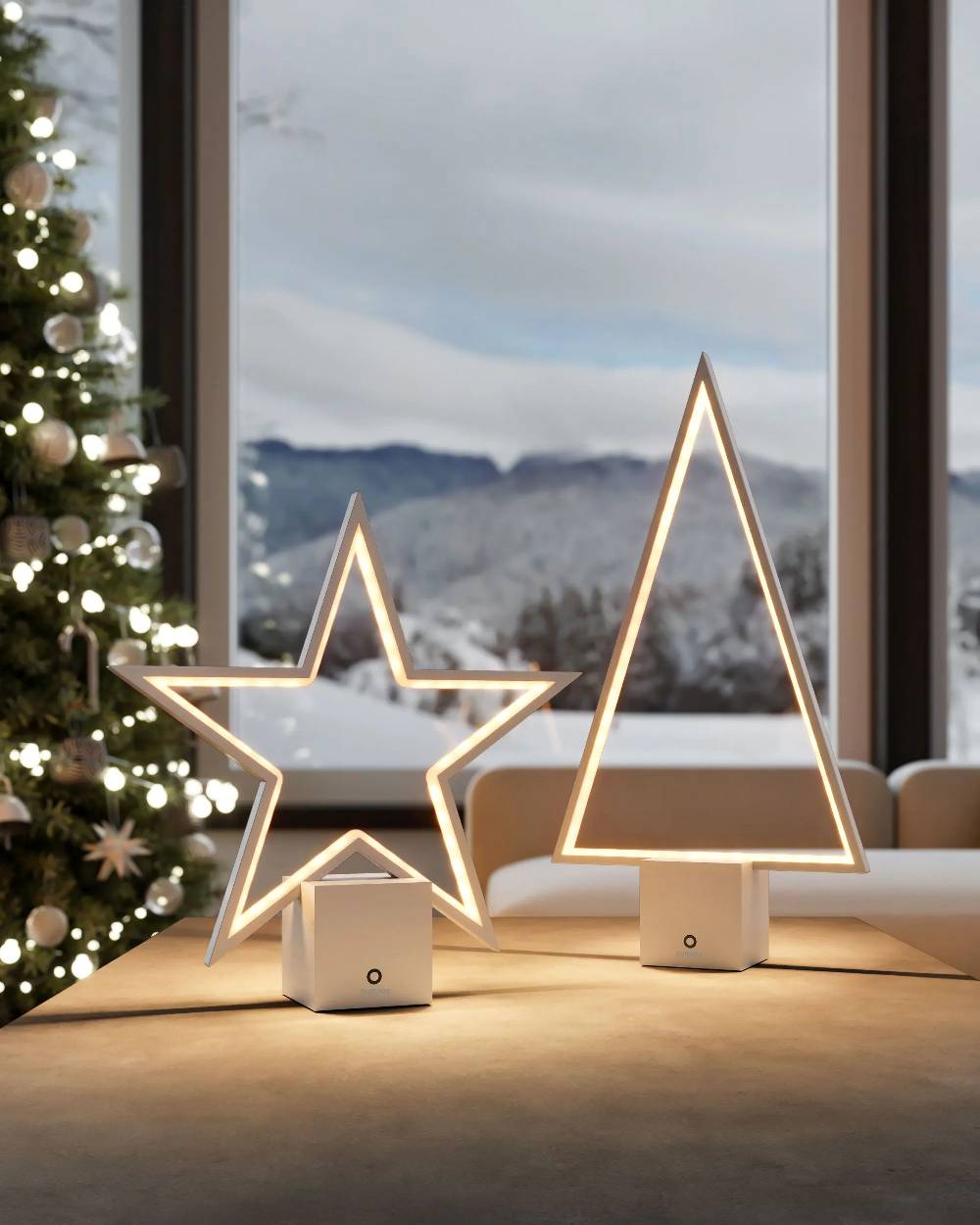Sompex PINE 2.0 - silber, Akku-Tischleuchte Sonderangebot