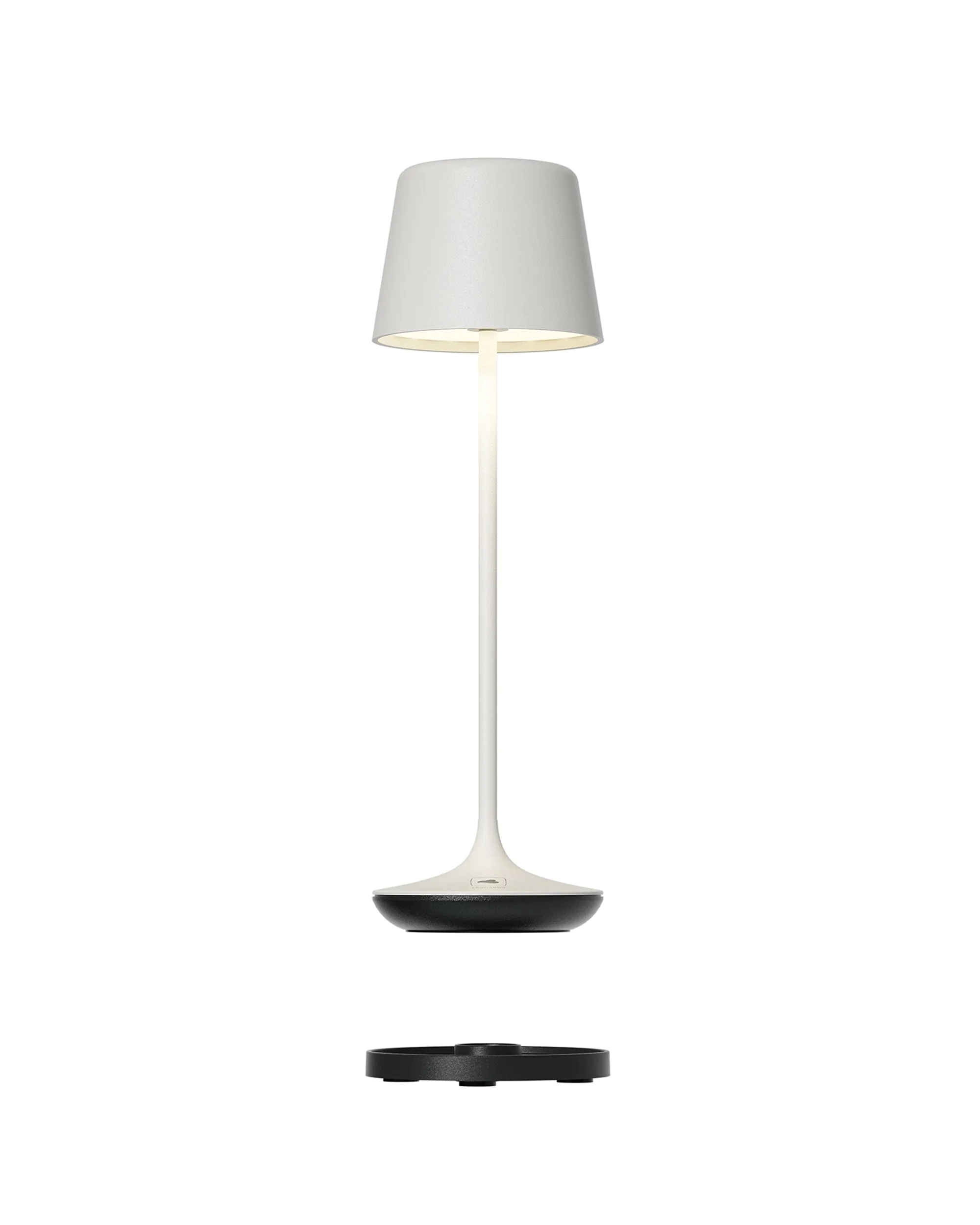 Sompex BARI - weiß, RGB-Akkutischleuchte